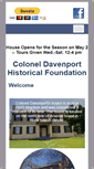 Mobile Screenshot of davenporthouse.org